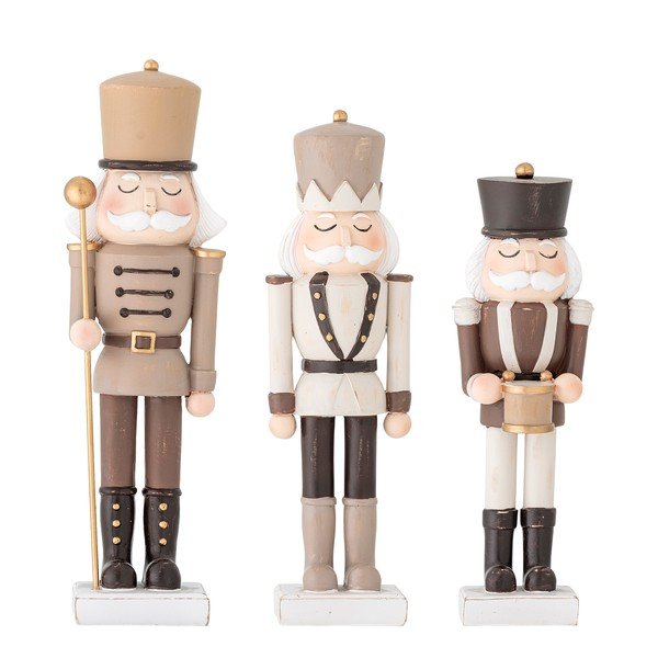 Figurine de Crăciun 3 buc. din polirășină (înălțime 27 cm) Darryl – Bloomingville
