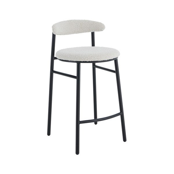 Scaun de bar crem tapițat (înălțime șezut 67 cm) Bloggny – Ellos Home
