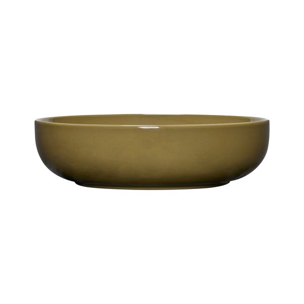 Bol de servire kaki din gresie ø 28 cm Amare – Hübsch