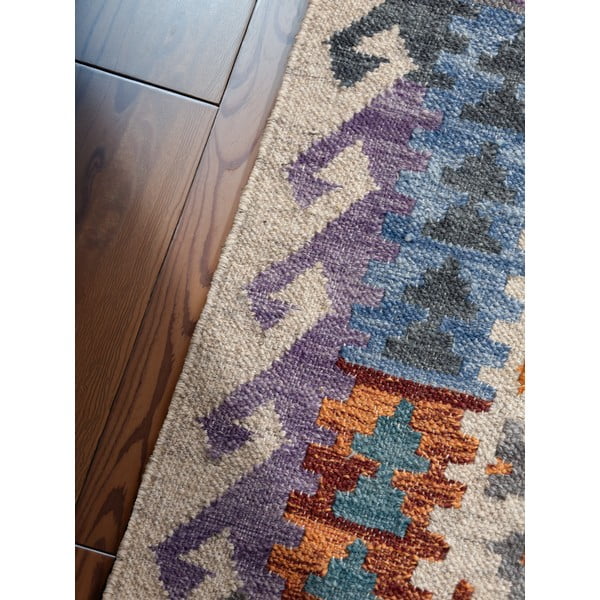 Covor reversibil, țesut manual din lână 120x170 cm Kamal Oasis – Nouristan-image-4