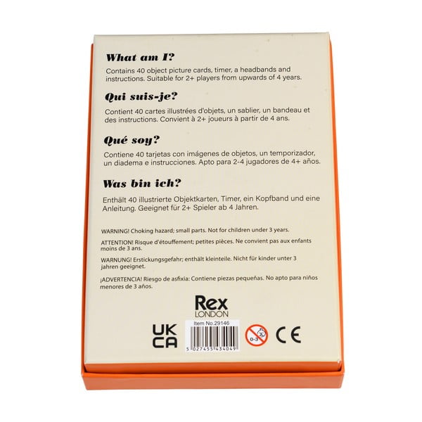 Joc social "Cine sunt eu?" What am I? - Rex London-image-4