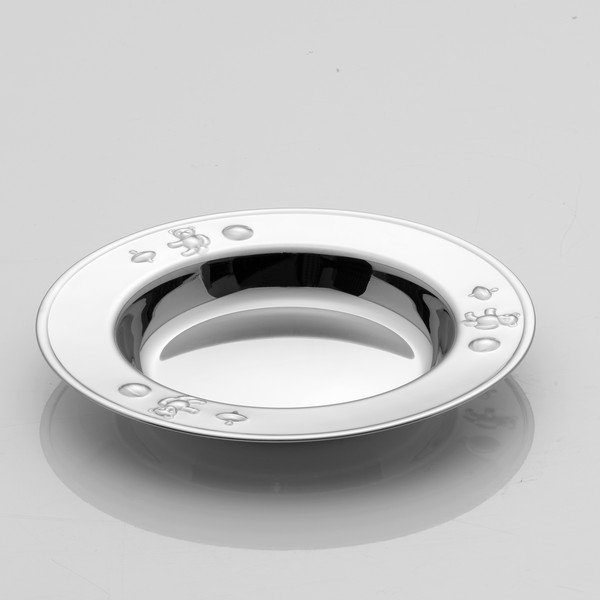 Farfurie pentru copii Steel Function Bear