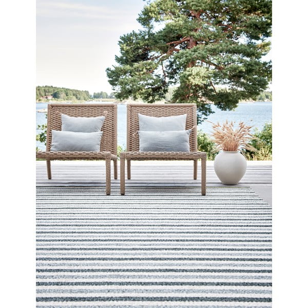 Covor pentru exterior și interior verde/crem 70x120 cm Teo Sage – Pappelina-image-3