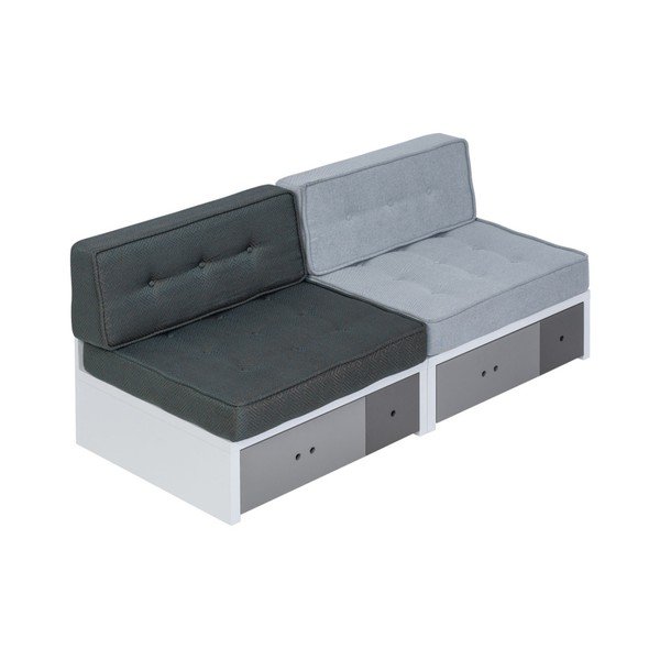 Suport spate pentru modul canapea Vox Custom, albastru gri-image-2