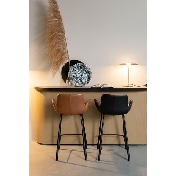 Scaune de bar maro coniac 2 buc. 91,5 cm Brit – Zuiver-image-1