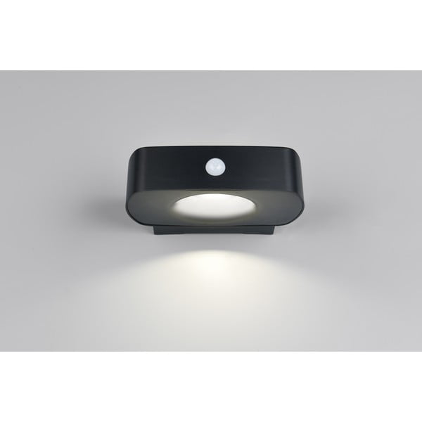 Corp de iluminat pentru exterior LED, de perete, solar (înălțime 6 cm) Bilbao – Reality-image-3