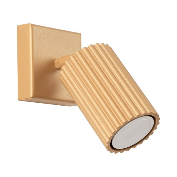 Spot auriu 8x16 cm Gleam – Sollux