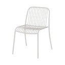 Scaun de grădină gri deschis din metal Yua Wire – Blomus