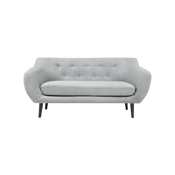 Canapea Mazzini Sofas Piemont, gri deschis, 158 cm-image-2