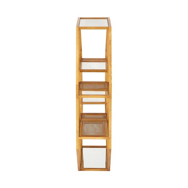 Raft în culoare naturală etajat din metal 92 cm Zariah – Premier Housewares-image-4