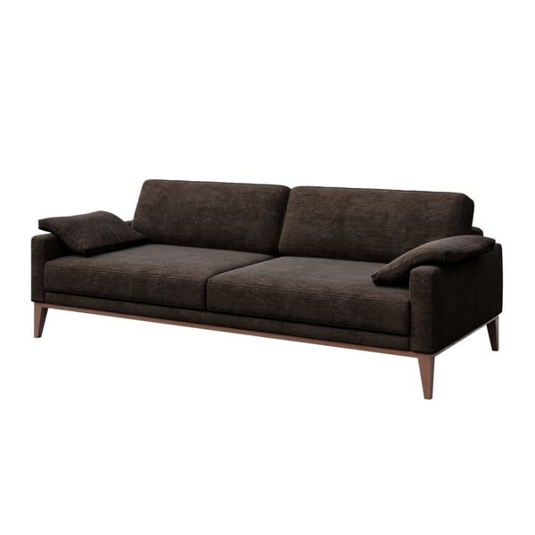 Canapea MESONICA Musso, maro închis, 211 cm-image-1