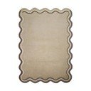 Covor în culoare naturală țesut manual din lână 200x290 cm Leo Scallop – Flair Rugs