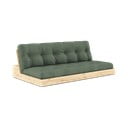 Canapea verde extensibilă 196 cm Base – Karup Design
