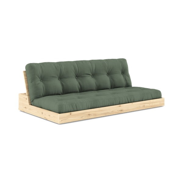 Canapea verde extensibilă 196 cm Base – Karup Design