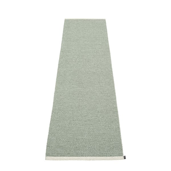 Covor tip traversă pentru interior și exterior verde deschis 60x250 cm Mono Sage Army – Pappelina
