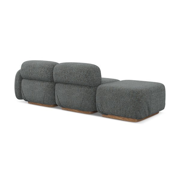 Șezlong modular gri (cu colț pe partea dreaptă) Ailani – Makamii-image-3