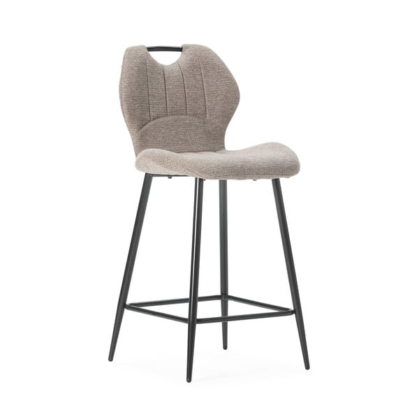 Scaune de bar maro deschis 2 buc. (înălțime șezut 65 cm) Muli – Marckeric