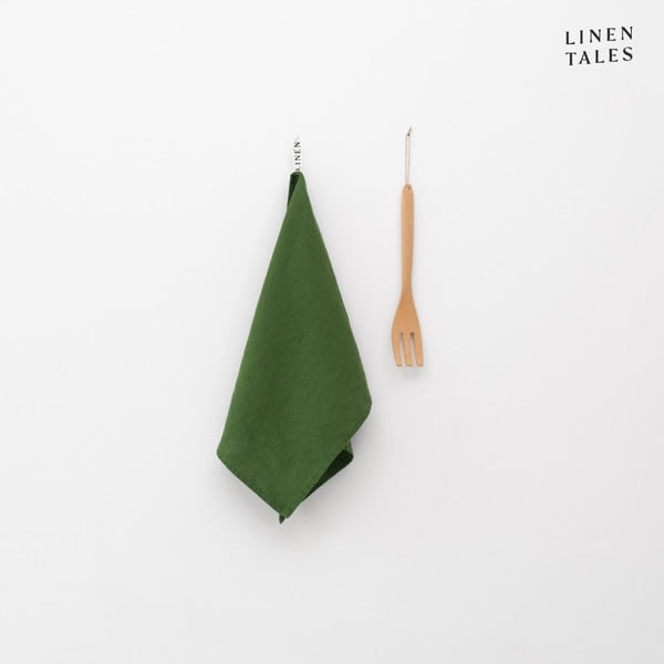 Prosop de vase din in 45x65 cm True Green – Linen Tales