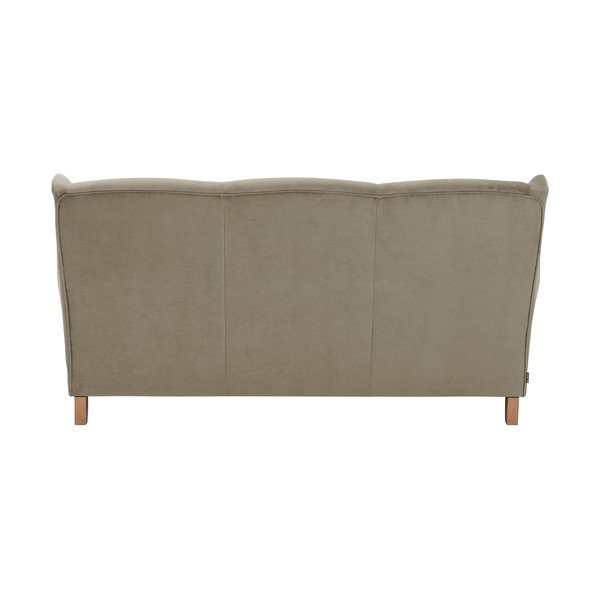 Canapea din catifea Max Winzer Lorris, 193 cm, maro-image-3