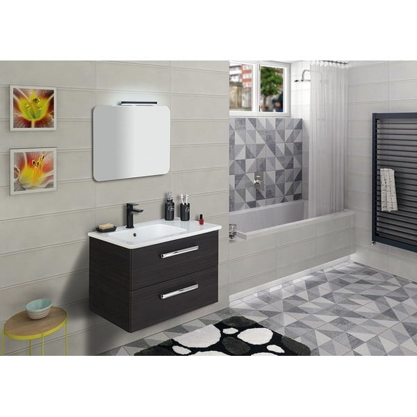 Baterie negru-mat pentru chiuvetă înaltă Spy – Sapho-image-3