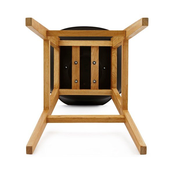 Scaun de bar Kokoon Design Elody, negru-image-4