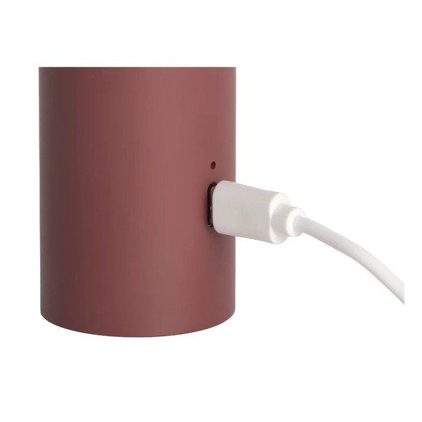 Spot burgundy LED cu structură flexibilă din aluminiu Paris – Leitmotiv-image-3
