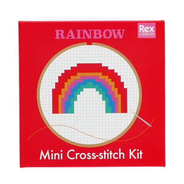 Set creativ Cross-stitch Kit Rainbow – Rex London