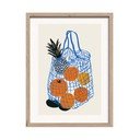 Tablou cu ramă imprimat 30x40 cm Summer Fruit – Styler