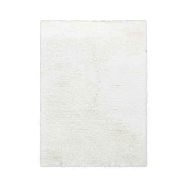Covor țesut manual Bakero Mabel White, 190 x 130 cm, alb
