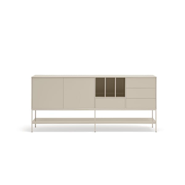 Comodă crem 220x98x45 cm Platt – Teulat