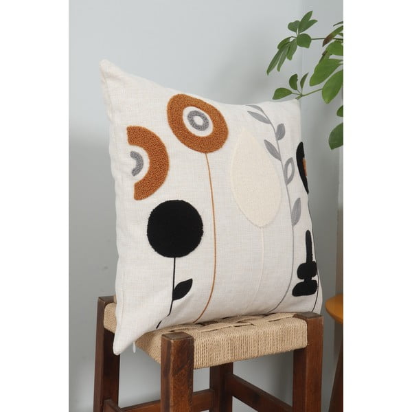 Față de pernă din in 43x43 cm Sunflower – Mioli Decor-image-2