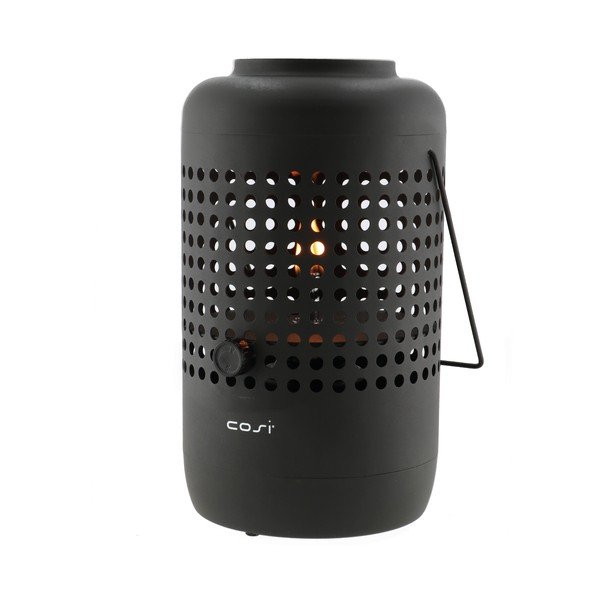 Lampă cu gaz Cosi Drop, înălțime 37 cm, negru