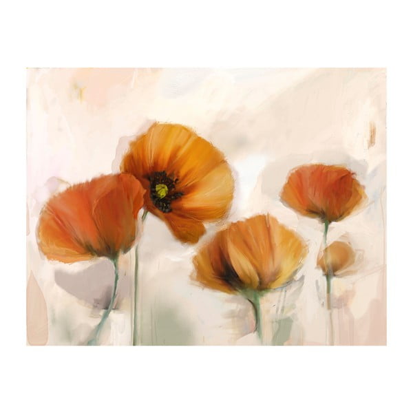 Tapet în format mare Artgeist Vintage Poppies, 200 x 154 cm