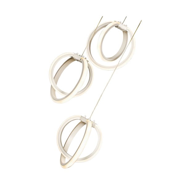 Lustră albă LED din metal ø 20 cm Sezen – Squid Lighting-image-3