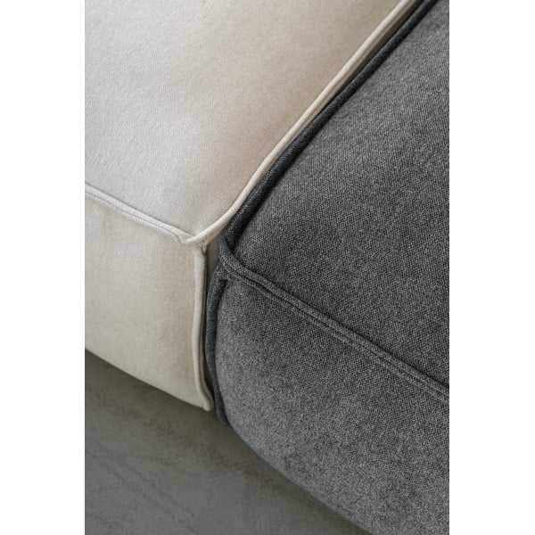 Șezlong modular gri (cu colț pe partea stângă ) Flex Felix – Miuform-image-4