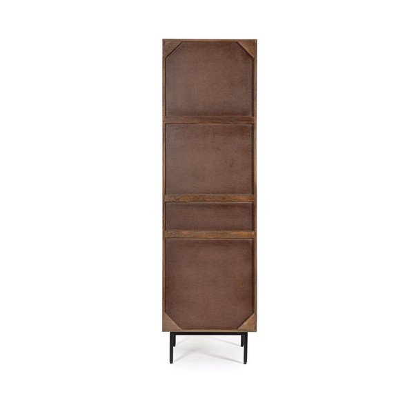 Dulap în culoare naturală din lemn de mango 55x190x40 cm Tadita – Bizzotto-image-3