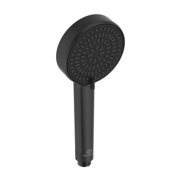 Cap de duș negru mat din plastic ALU+ – Ideal Standard