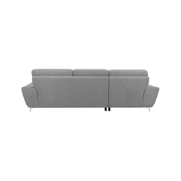 Canapea extensibilă Windsor & Co Sofas Omega, gri deschis, partea dreaptă-image-2