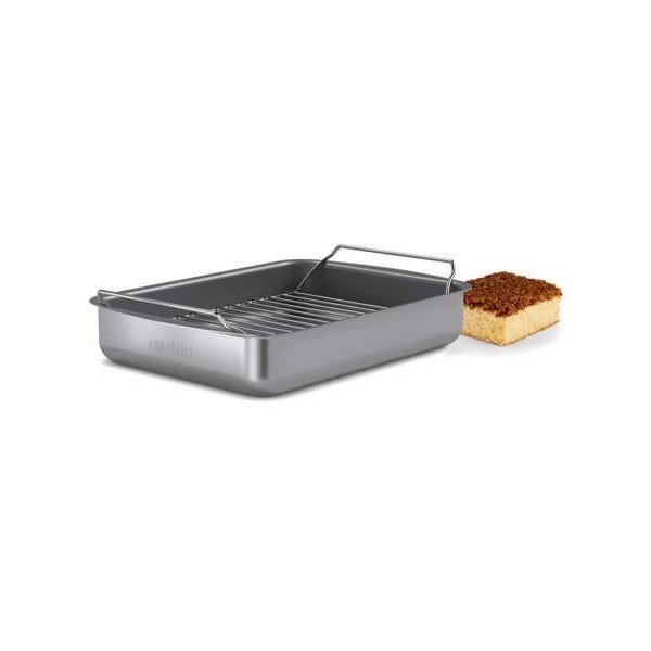 Tavă de copt din aluminiu cu suport 2 buc 24x35 cm Professional - Eva Solo-image-2