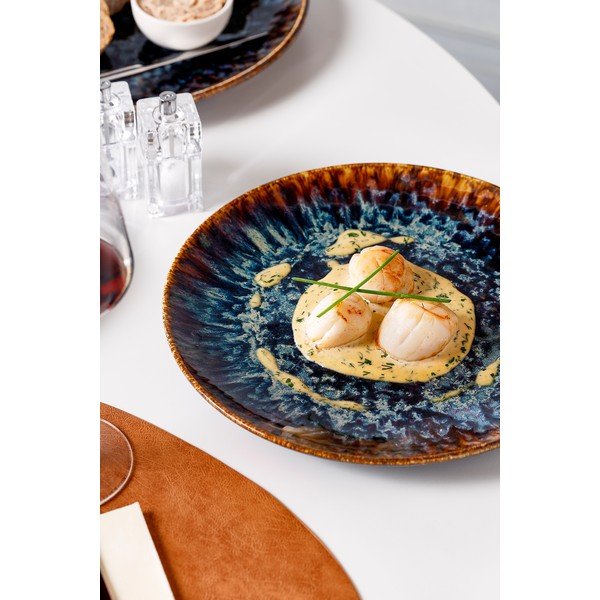 Farfurie maro din porțelan ø 27 cm Resto – BonBistro-image-1
