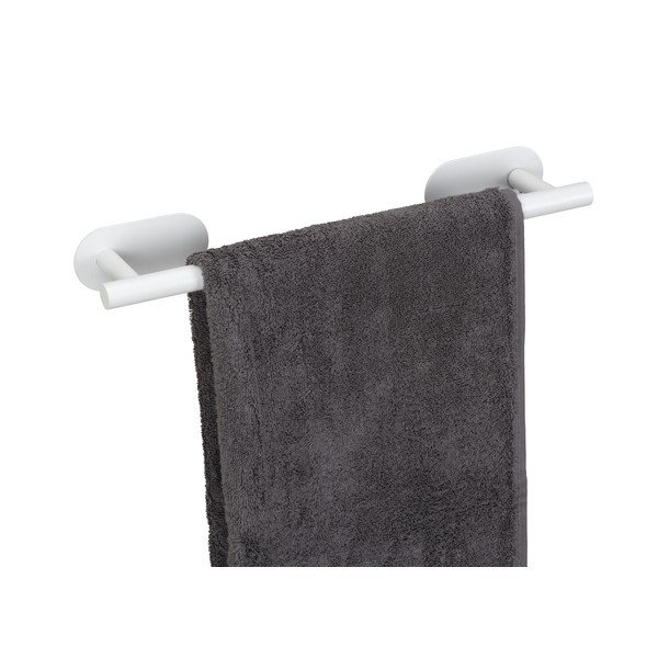 Suport pentru prosoape alb autoadeziv din oțel inoxidabil Orea Uno – Wenko-image-4
