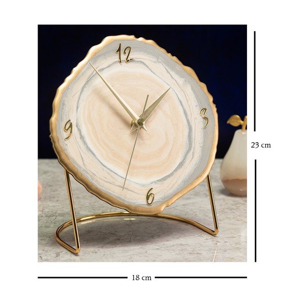 Ceas de masă ø 18 cm Epoxy – Mioli Decor-image-2
