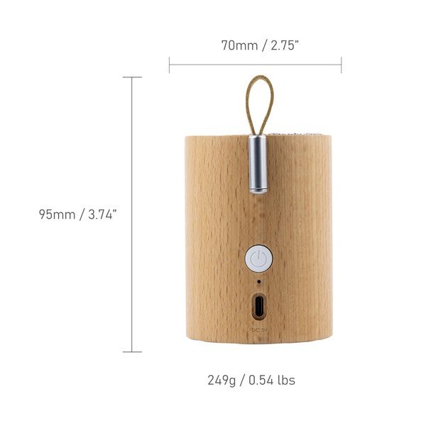 Boxă bluetooth Drum – Gingko-image-2
