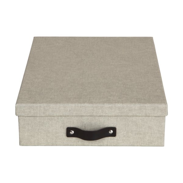 Cutie de depozitare Bigso Box of Sweden Oskar, bej-image-3