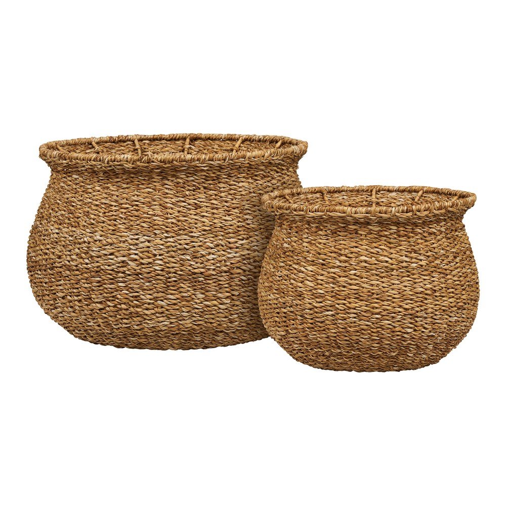 Ghivece 2 buc. din iarbă-de-mare ø 46 cm Eden – House Nordic