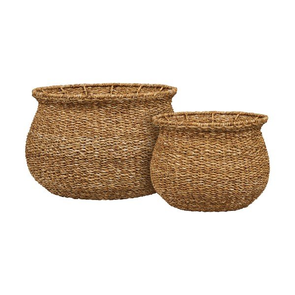 Ghivece 2 buc. din iarbă-de-mare ø 46 cm Eden – House Nordic