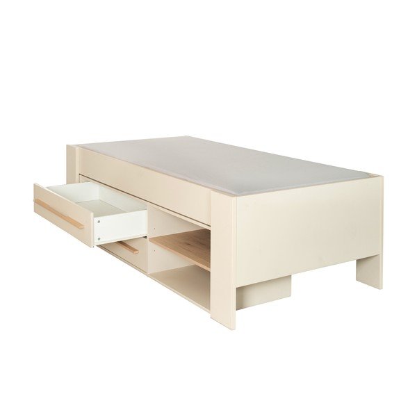 Sertar pentru pat de copii  bej Flexi Grow – Roba-image-4