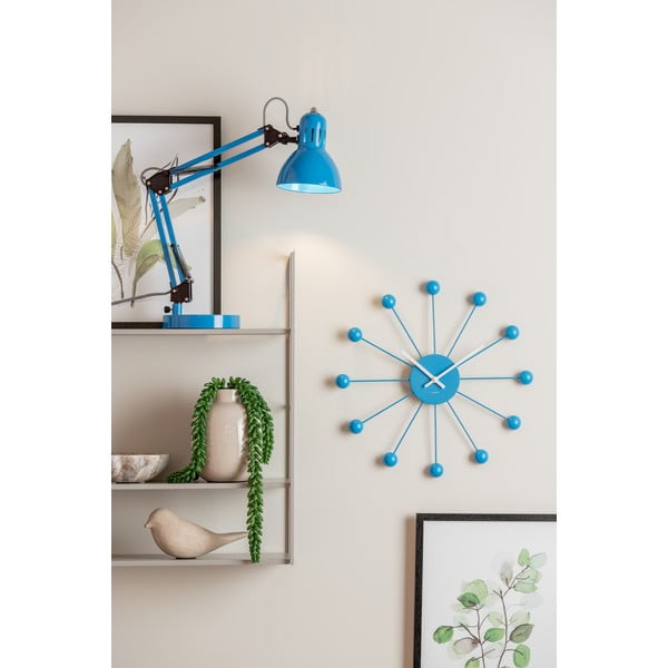 Veioză albastru-deschis cu abajur din metal (înălțime 52 cm) Funky Hobby – Leitmotiv-image-1