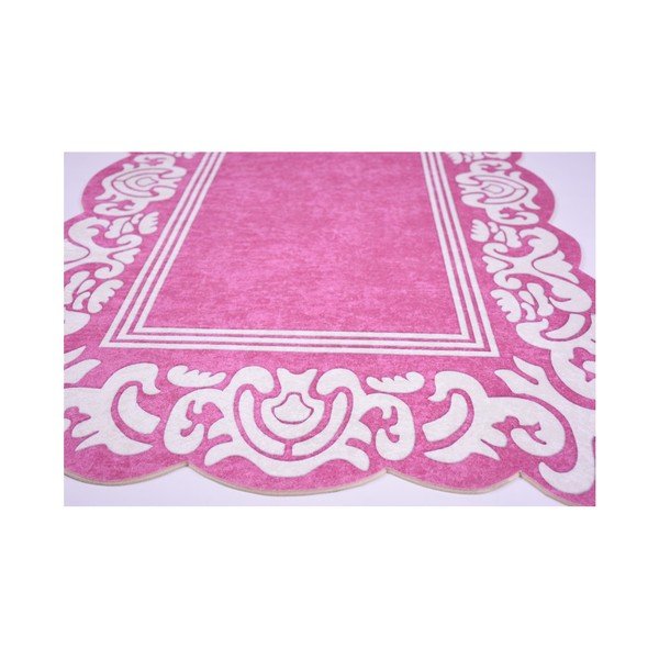 Covor Vitaus Fareho Pembe, 80 x 150 cm-image-2