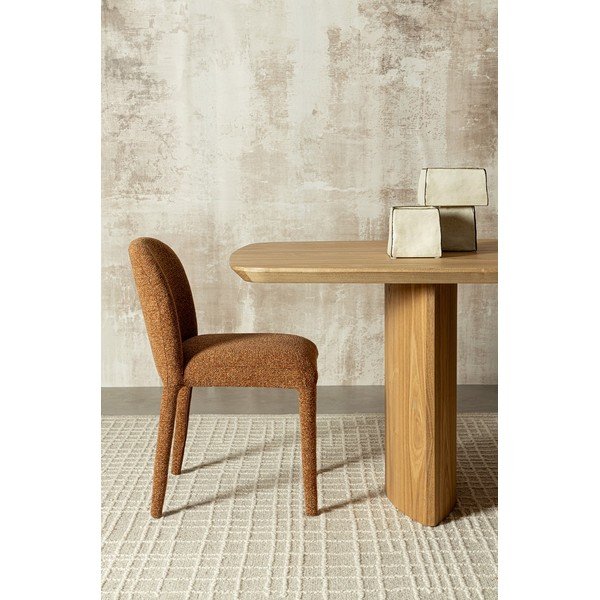 Masă de dining cu aspect de lemn de stejar 100x240 cm Odelia – Bizzotto-image-3